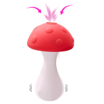 Mushroom Clitoral Sucking Stimulation Vibrator With Luminous Dust Cover