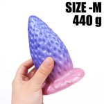 AIMITEX Super Large Strawberry Silicone Butt Plug Anal Sex Toy - Image 8