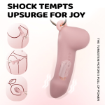 Mini Simulation Penis Vibrator Keychain Pendant Masturbator for Women - Image 3