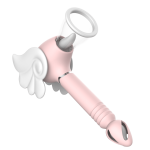 Magic Wand 4 in 1 Vacuum Suction Thrusting Clitoral G-spot Vibrator - Image 5