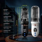 Lurevibe - 4.0 Version Male Rose Toy Thrusting Rotating Vibrating Oral Sex Penis Stroker - Image 3