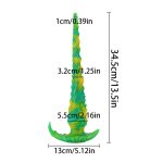 13.5‘’ Long Dildo Huge Anal Plug Monster Fantasy Knot Dildos - Image 5
