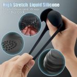 10-Pattern Vibrations Balls Dense Tickler Penis Ring - Image 2