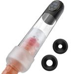 Mergano - Full Waterproof 6 Modes Erection Enlargement and Masturbation 3 and 1 Penis Pump - Image 5
