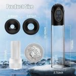 Mergano - Full Waterproof 6 Modes Erection Enlargement and Masturbation 3 and 1 Penis Pump - Image 3