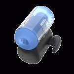 Peter Pan Telescopic Vibrating Heating Male Masturbator