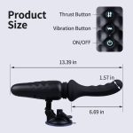 Dark Knight - 13.39In Powerful Vibrating Auto Thrusting Dildo Machine - Image 6