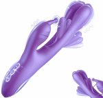 3 IN 1 Rabbit Flapping G Spot Clitoral stimulation Vibrator - Image 9
