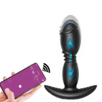 Lurevibe - Remote App Control Dildo Butt Plug Vibrator Anal Sex Toys for Men - Image 2