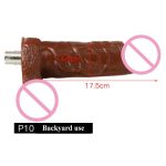 Lurevibe - Automatic Gun Machine Penis Accessories Female Masturbator Extension Rod - Image 13