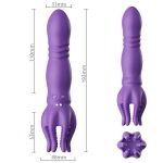 Male Masturbator Penis Vibrator Sex Toy 10 Vibration 3 Thrusting Modes 360°Training Wrapped - Image 7