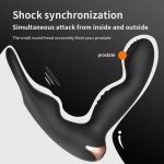 Anal Plug Pull Prostate Massager Wireless Remote Control Double Shock Sex Masturbator Adult Products - Image 4
