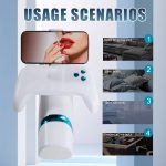 Game Cup M100 Heating Thrusting Vibrating Penis Stroker With Handles And Phone Holder - Image 5