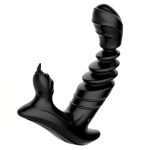 Lurevibe - Telescopic Prostate Massager For Men And Women Double Shock Masturbation G-spot Vestibule Anal Plug Sex Toy Wholesale - Image 10