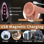 6.89‘’ Perfect Simulation Dick Powerful Thrusting Vibrating Penis - Image 7