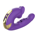 Rose Muncher Clitoris Biting Rolling Ball G Spot Vibrator - Image 9