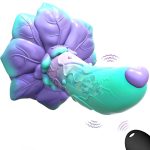 6.3‘’ AIMITEX Rose Silicone Dildo Anal Plug Alien Cute Penis - Image 2