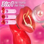 S-Hande Sucking Tongue Licking Adult Vibrator 9 Modes Vibrator - Image 7