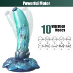 6.3‘’ AIMITEX Rose Silicone Dildo Anal Plug Alien Cute Penis - Image 4