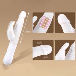 Lurevibe - Blissful Rabbit Bead Stick Vibrating Stick Masturbation Massager - Image 4