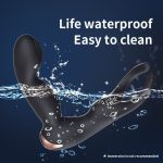 Anal Plug Pull Prostate Massager Wireless Remote Control Double Shock Sex Masturbator Adult Products - Image 5