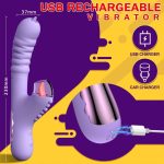Lurevibe - Small Dinosaur Vibrator Telescopic Tongue Sucking Clit Stimulation Vibrator - Image 11