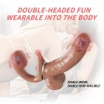 6.1‘’ Lurevibe - Double-Ended Dildos Female 10 Frequency Variable Sex Machine Clitoris Vibrator - Image 9