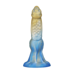 9.44‘’ Alien Dildo Mixed Color Liquid Silicone Allovers Dildo Sex Toys - Image 6