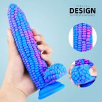 6.1‘’ Lurevibe - Corn Silicone Dildo Huge Penis Anal Plug - Image 3