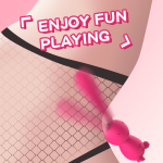 Long-eared Rabbit Silicone G-spot Vibrator - Image 4