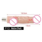 Lurevibe - Automatic Gun Machine Penis Accessories Female Masturbator Extension Rod - Image 21