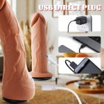 6.69‘’ Yeain Wearable Double-headed Thrusting Dildo Vibrator For LGBT - Image 7