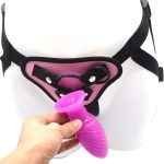 4.13‘’ Wearable Dildo Small Thread Anal Plug Lesbian Sex Toys - Image 4