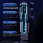 Lurevibe - 3-in-1 Telescopic Sucking Vibrating Deepthroat Male Masturbator - Image 3