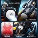 Deluxe Vibrating Sucking Heating Male Masturbator - Image 4