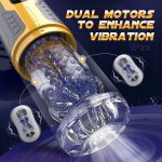 Dual Stimulation Thrusting and Rotating Vibrating Male Msturbation Toy - Image 4
