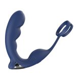 9 Speed Vibrating Prostate Massager Delayed Ejaculation Ring Anal Plug Vibrator With Remote Control - Image 9