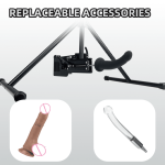 Black Magic 360° All-Angle Adjustable Thrusting Dildo Sex Machine - Image 3