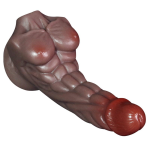 6.69‘’ Realistic Abdominal Muscle Dildo With Sucker - Image 4