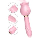 Lurevibe - Rose Shaker Sucking Jump Egg Adult Toy G-spot Masturbation Device for Women - Image 5