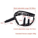 3.94‘’ - 6.89‘’ Wearable Removable Silicone G-Spot Stimulating Penis Dildo - Image 9