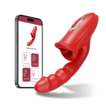 5-in-1 Rose Muncher G Spot Realistic Dildo Vibrator APP control for Women Sex Toys