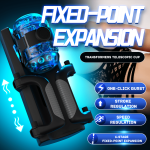 Thrusting Cannon King Mini 6-Segment Fixed-point Telescopic Male Masturbator - Image 4