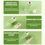 Sucking Vibrating Egg Pulse Female Vibrator Flirting Massager - Image 4