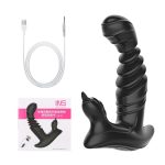 Lurevibe - Telescopic Prostate Massager For Men And Women Double Shock Masturbation G-spot Vestibule Anal Plug Sex Toy Wholesale - Image 7