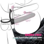 Strap On Dildo With Vibrating Cock Ring For Couple - Image 2