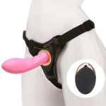 5.51‘’ Wireless Remote USB Rechargeable Strap On Dildo