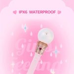 Girls Feeling 2-in-1 Unicorn Fairy Wand Vibrator with 8 suction & 10 vibrating modes - Image 3