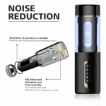 Lurevibe - Male Automatic Telescopic Male Masturbation Intelligent Voice Pussy Blowjob - Image 5