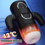 Sokoot Handheld Telescopic Sucking Heating Male Penis Stroker - Image 3